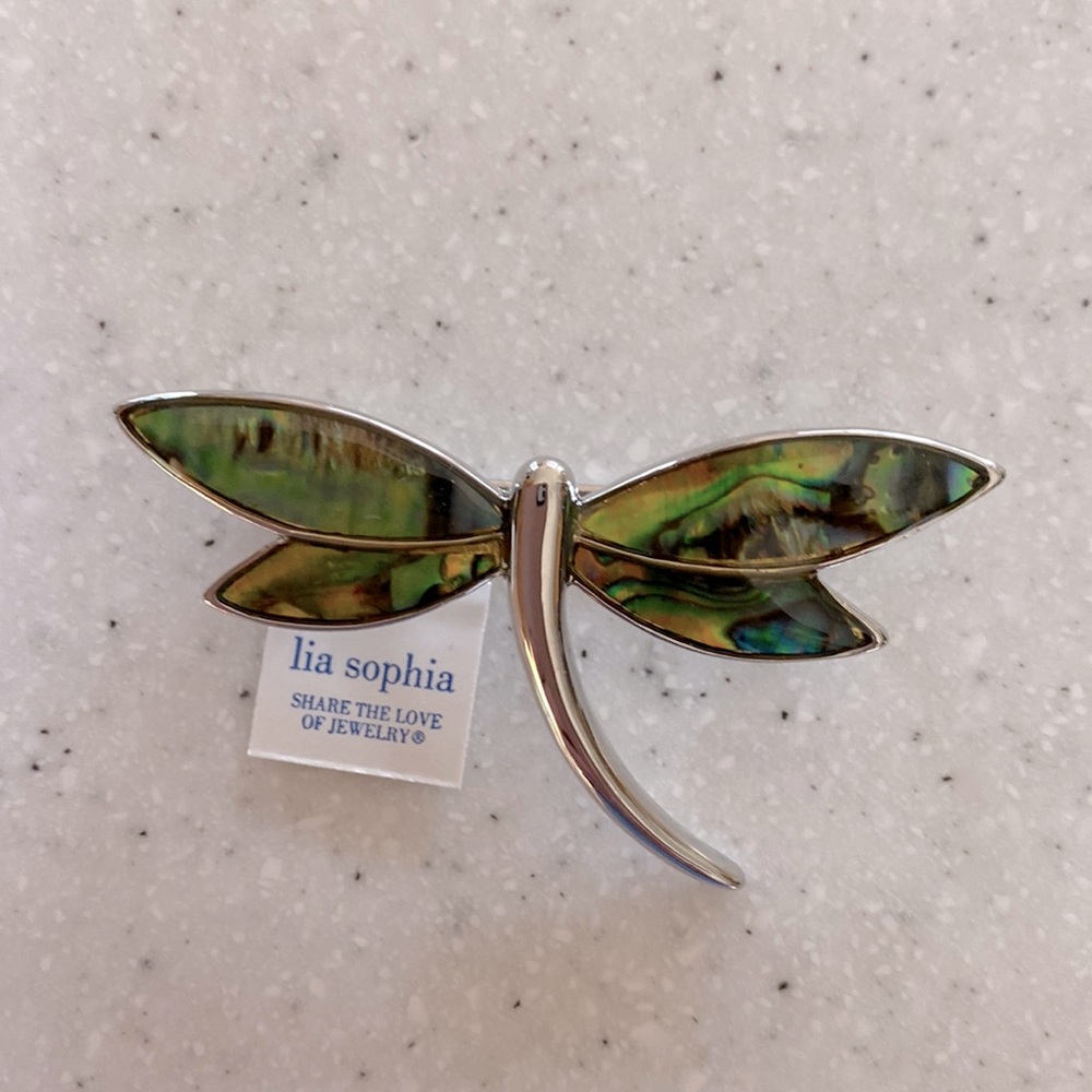 NWT….Dragonfly Pin by Lia Sophia